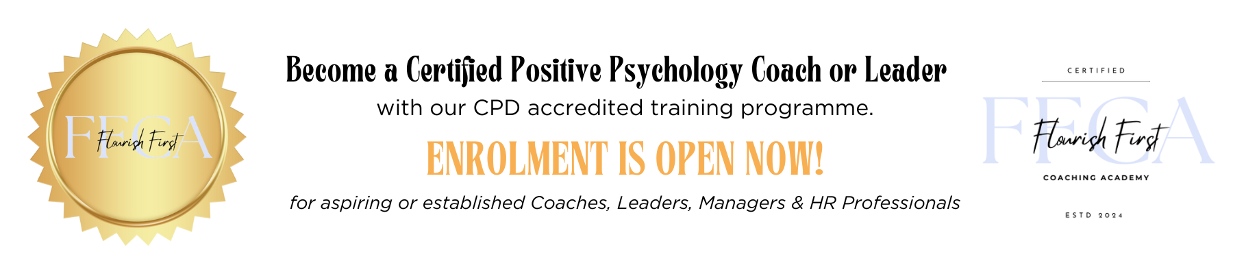 flourish first coaching academy certification enrolment is now open